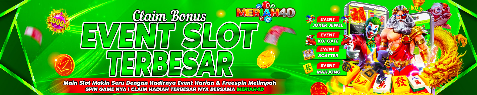 EVENT SLOT MERIAH4D